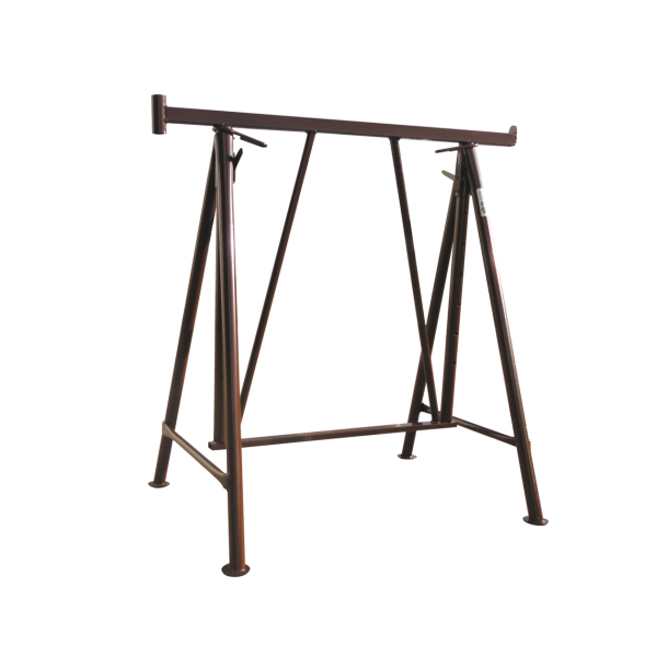 SET | with folding scaffold trestle | complete system | with additional aluminum ladder made of I-profile (part-no. 70703)